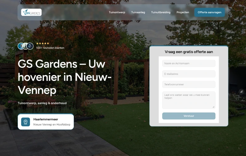 GS Gardens — homepage