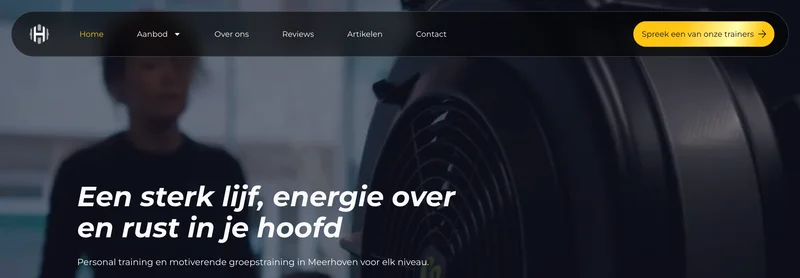 Hybrid Gym — homepage